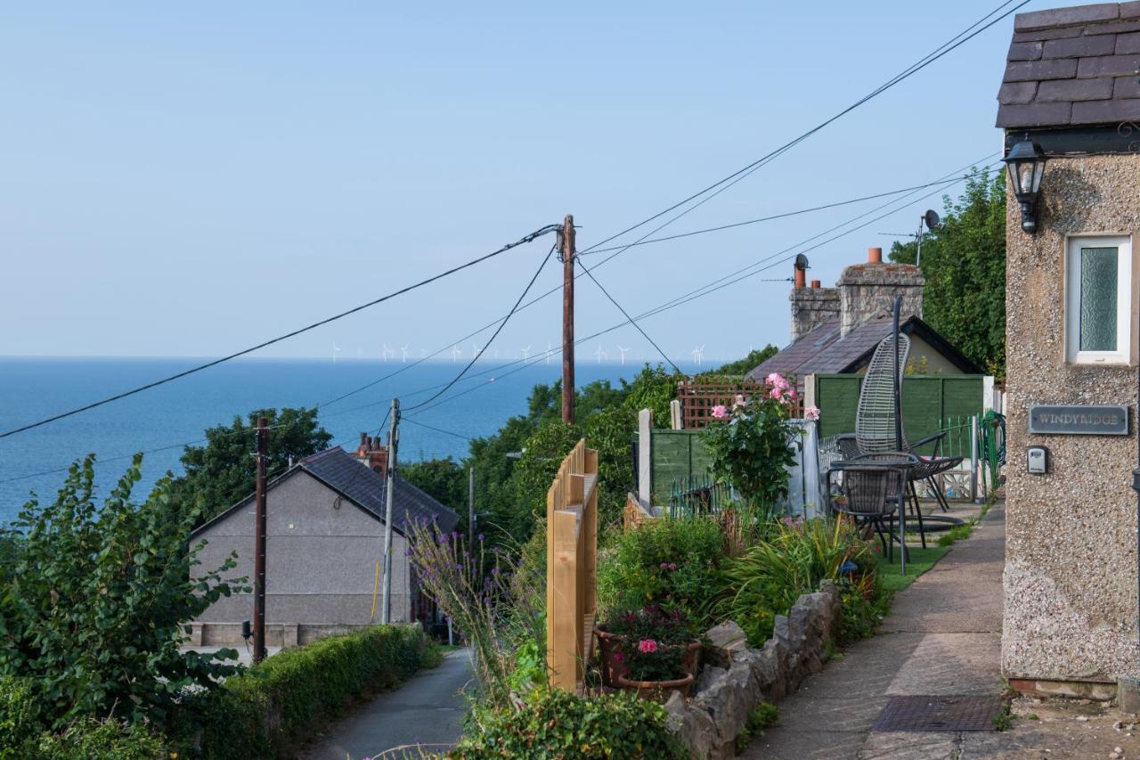 Windy Ridge Terrace With Beautiful Sea Views, North Wales Coast Villa Old Colwyn Exterior photo